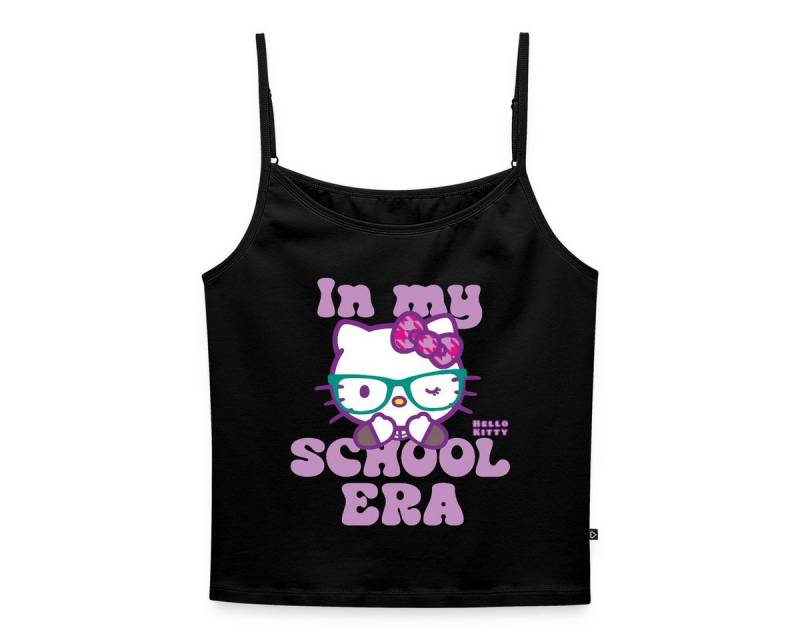 Spreadshirt Spaghettitop Hello Kitty Schulkind In My School Era Frauen Spaghetti Tank Top (1-tlg) von Spreadshirt