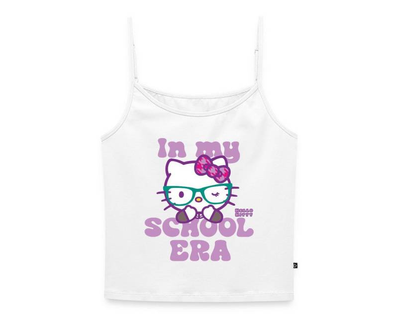 Spreadshirt Spaghettitop Hello Kitty Schulkind In My School Era Frauen Spaghetti Tank Top (1-tlg) von Spreadshirt