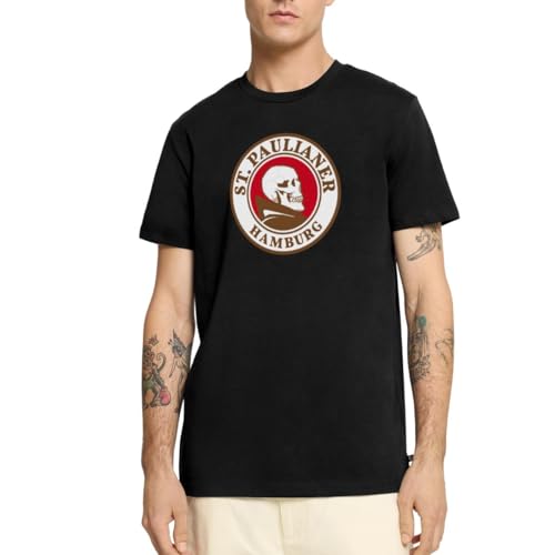 Spreadshirt St. Paulianer Totenkopf Mönch Männer Premium T-Shirt, S, Schwarz von Spreadshirt