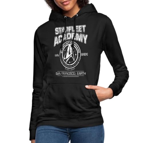 Spreadshirt Star Trek Discovery Starfleet Academy Frauen Hoodie, XXL, Schwarz Spreadshirt Star Trek Discovery Starfleet Academy Frauen Hoodie, XXL, Schwarz von Spreadshirt