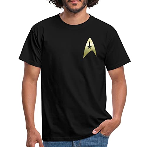 Spreadshirt Star Trek The Original Series Logo Männer T-Shirt, M, Schwarz von Spreadshirt