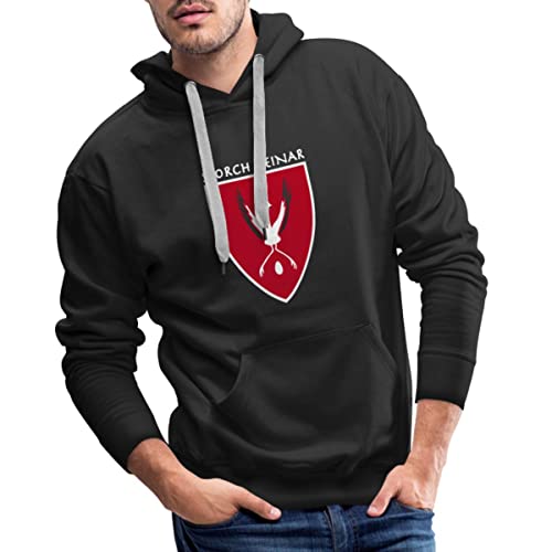 Spreadshirt Storch Heinar Eisbrecher Männer Premium Hoodie, M, Schwarz von Spreadshirt