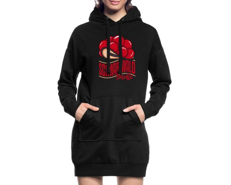 Spreadshirt Sweatkleid Schwarzwald Maidle Bollenhut Schwarzwald Geschenk Frauen Hoodie Kleid (1-tlg) von Spreadshirt
