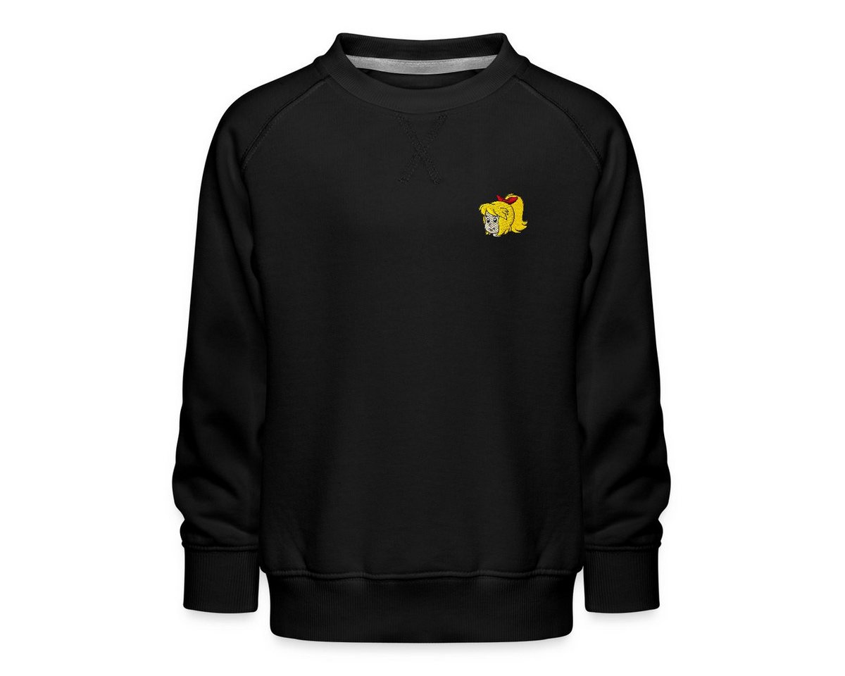 Spreadshirt Sweatshirt Bibi Blocksberg Portrait Stick Kinder Premium Pullover (1-tlg) von Spreadshirt