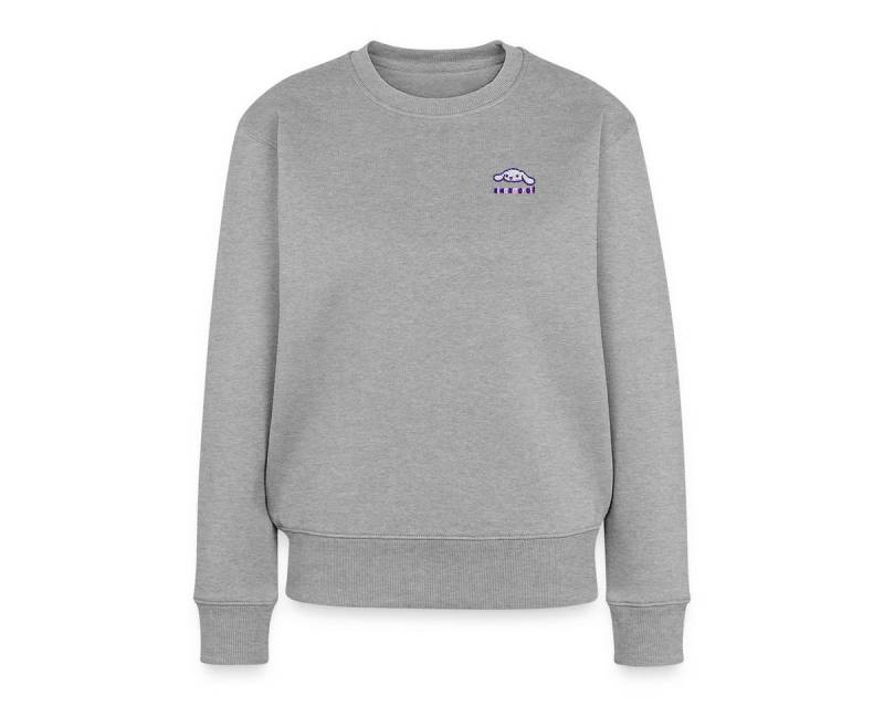 Spreadshirt Sweatshirt Cinnamoroll Stick Portrait Damen Premium Pullover (1-tlg) von Spreadshirt