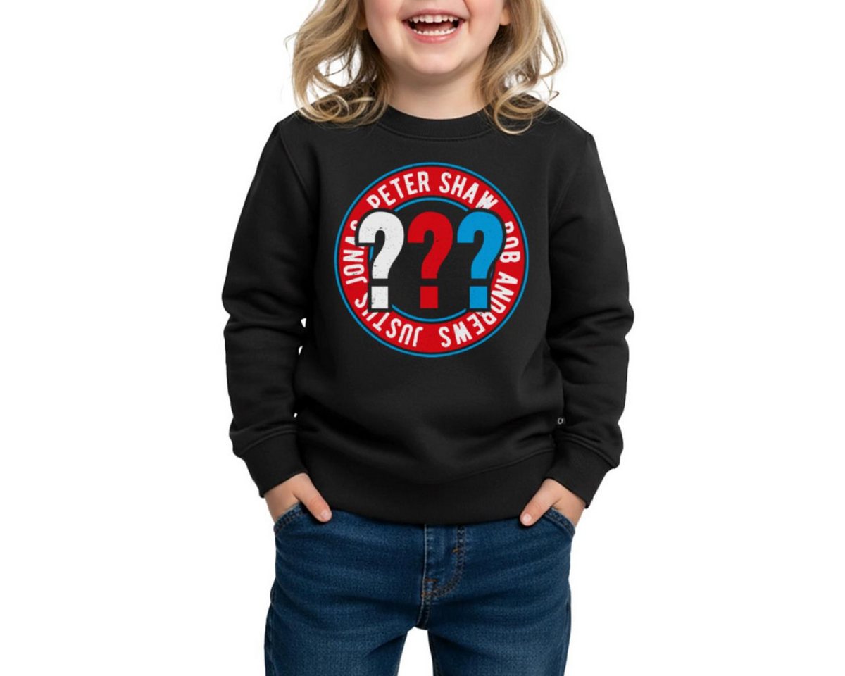 Spreadshirt Sweatshirt Die Drei Fragezeichen Kids Logo Kreis REGULAR FIT Kinder/Teenager Prem (1-tlg) von Spreadshirt