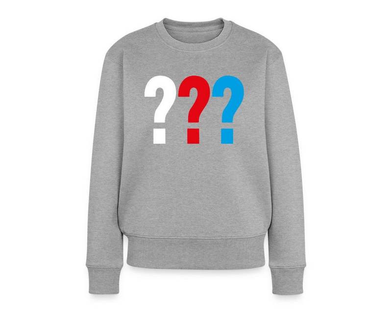 Spreadshirt Sweatshirt Die Drei Fragezeichen Logo Damen Premium Pullover (1-tlg) von Spreadshirt