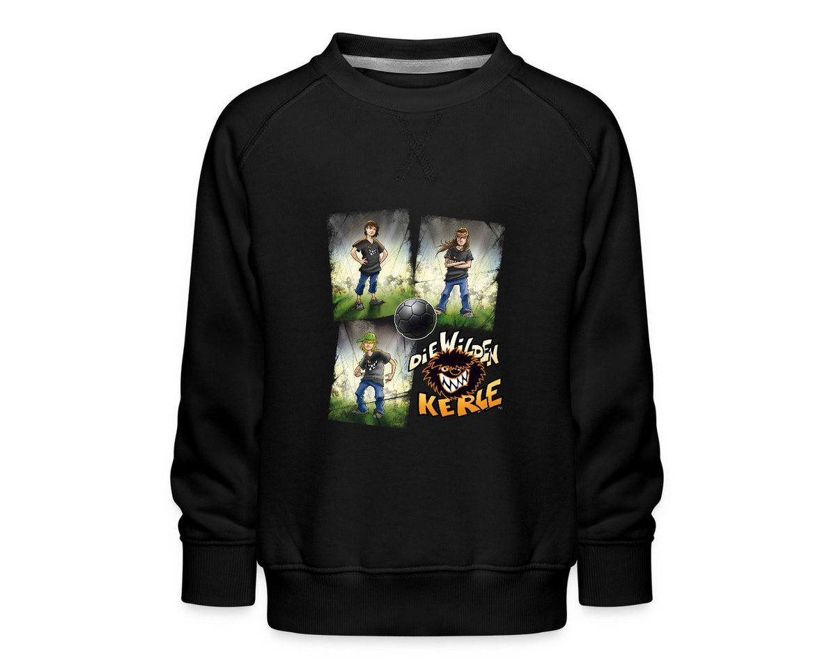 Spreadshirt Sweatshirt Die Wilden Kerle Quartett Logo Kinder Premium Pullover (1-tlg) von Spreadshirt