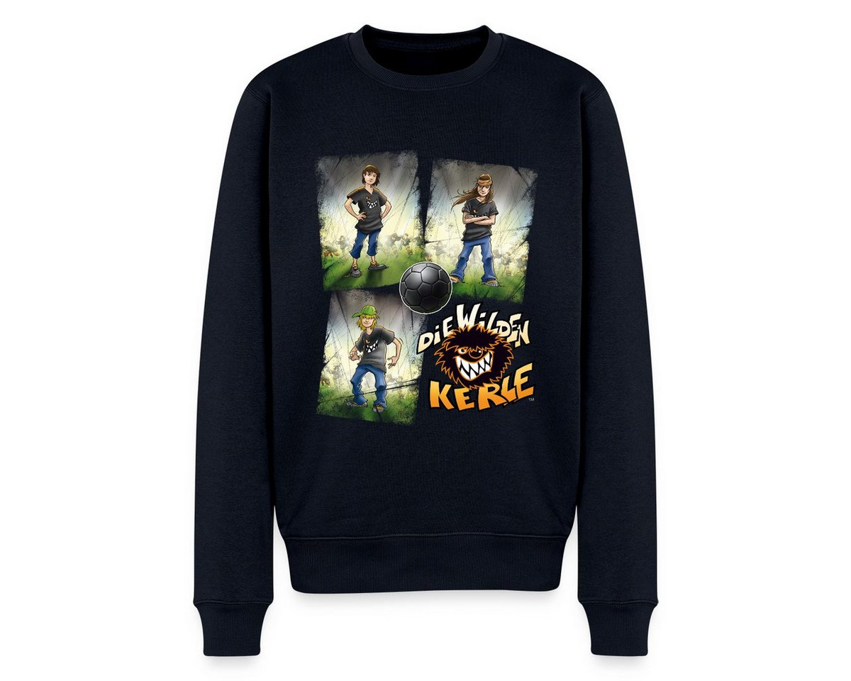 Spreadshirt Sweatshirt Die Wilden Kerle Quartett Logo Männer Premium Pullover (1-tlg) von Spreadshirt