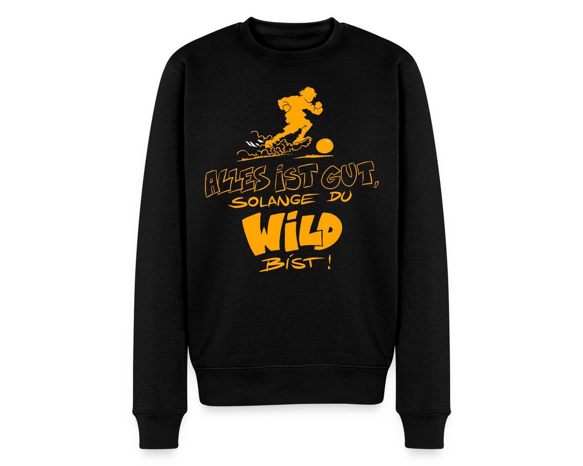 Spreadshirt Sweatshirt Die Wilden Kerle Spruch Motto Männer Premium Pullover (1-tlg) von Spreadshirt