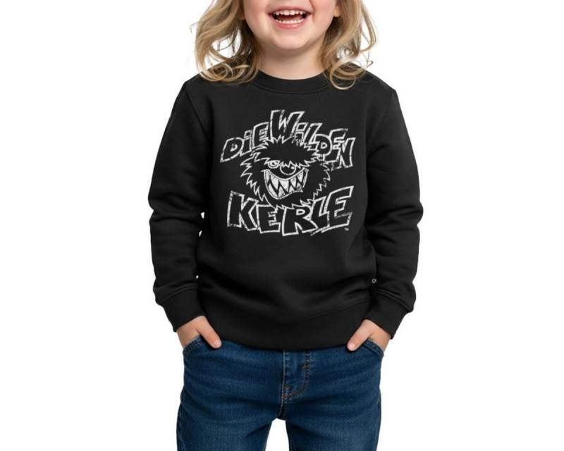 Spreadshirt Sweatshirt Die Wilden Kerle Used Look REGULAR FIT Kinder/Teenager Premium Bio Cre (1-tlg) von Spreadshirt