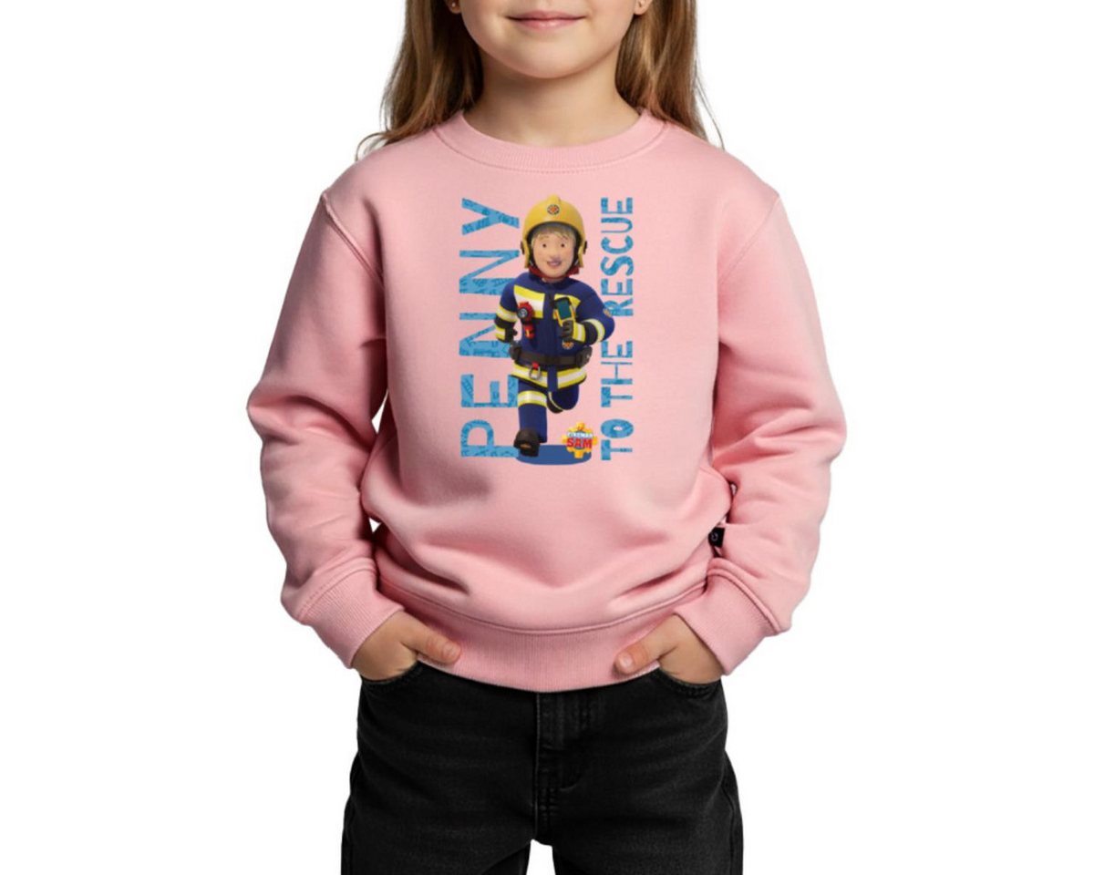 Spreadshirt Sweatshirt Feuerwehrmann Sam™ Penny To The Rescue REGULAR FIT Kinder/Teenager Pre (1-tlg) von Spreadshirt