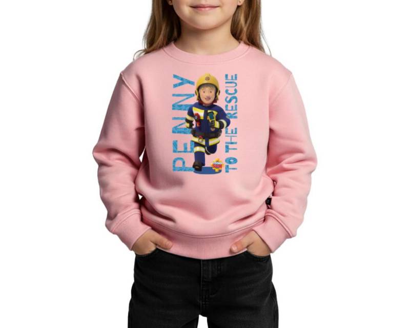 Spreadshirt Sweatshirt Feuerwehrmann Sam™ Penny To The Rescue REGULAR FIT Kinder/Teenager Pre (1-tlg) von Spreadshirt