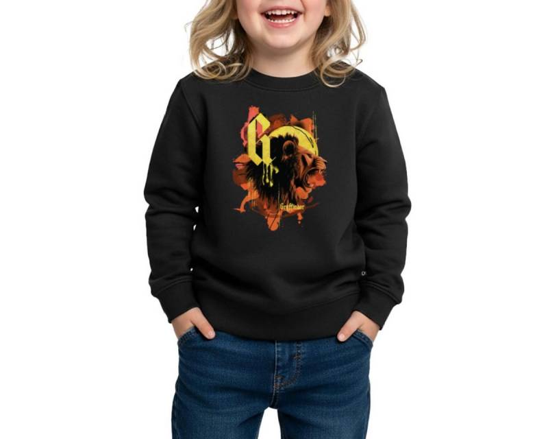 Spreadshirt Sweatshirt Harry Potter Haus Gryffindor Wappentier Löwe REGULAR FIT Kinder/Teenag (1-tlg) von Spreadshirt