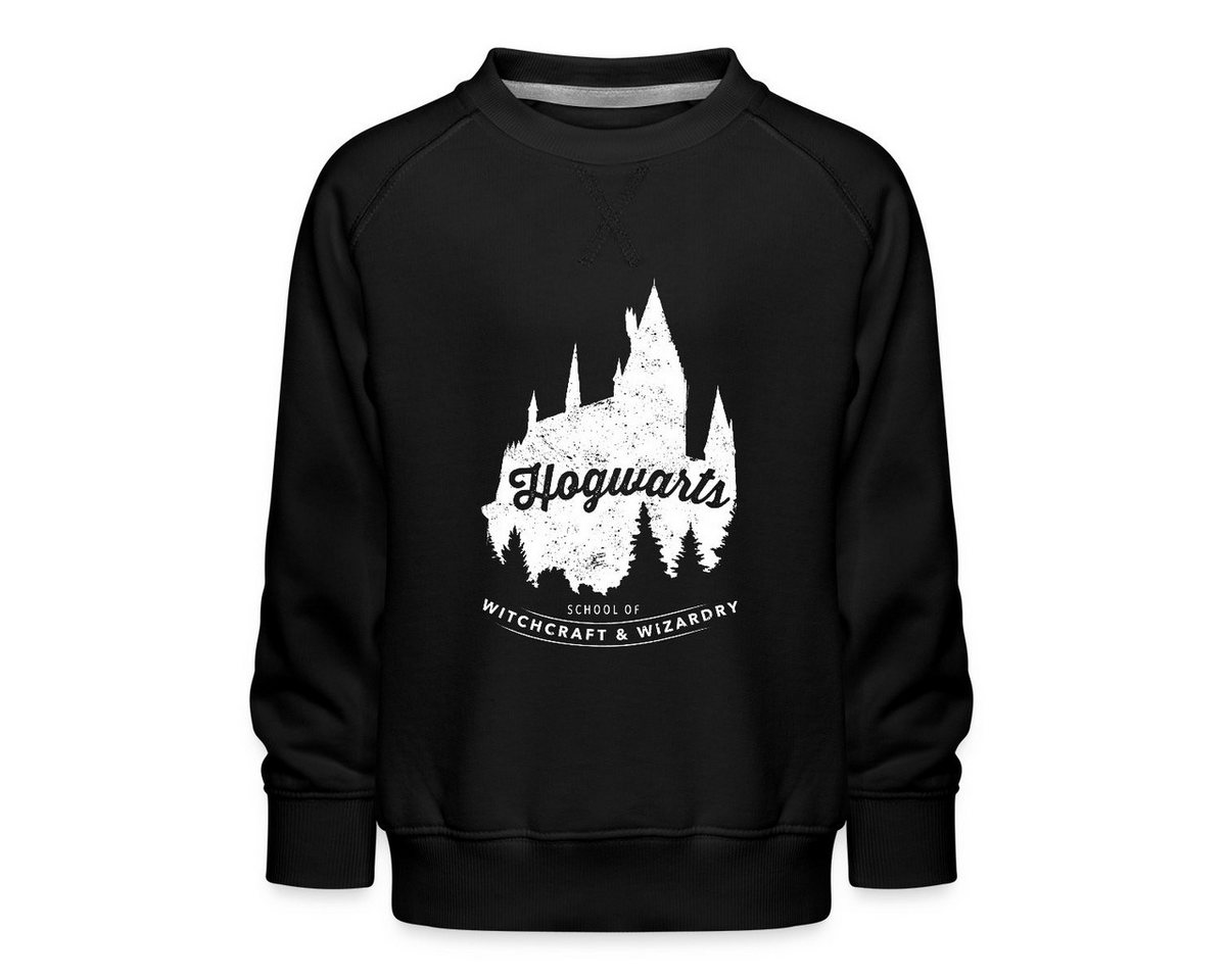 Spreadshirt Sweatshirt Harry Potter Hogwarts School Schule Kinder Premium Pullover (1-tlg) von Spreadshirt