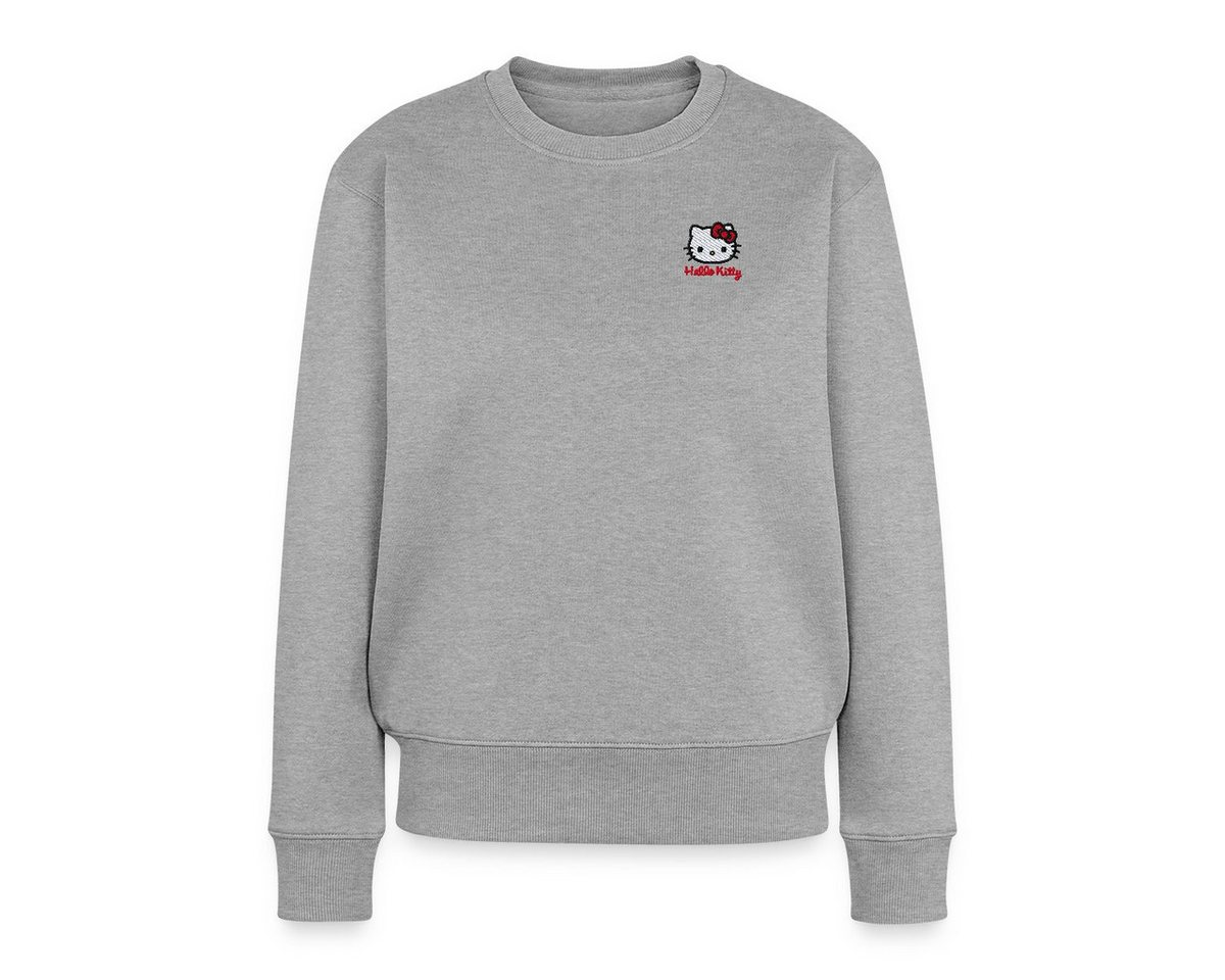 Spreadshirt Sweatshirt Hello Kitty Stick Portrait Damen Premium Pullover (1-tlg) von Spreadshirt