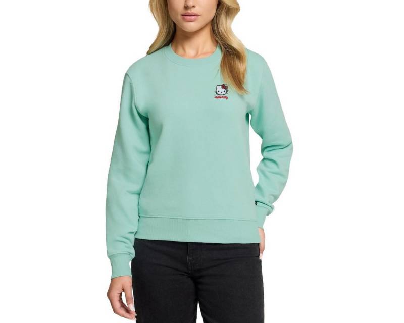 Spreadshirt Sweatshirt Hello Kitty Stick Portrait Damen Premium Pullover (1-tlg) von Spreadshirt
