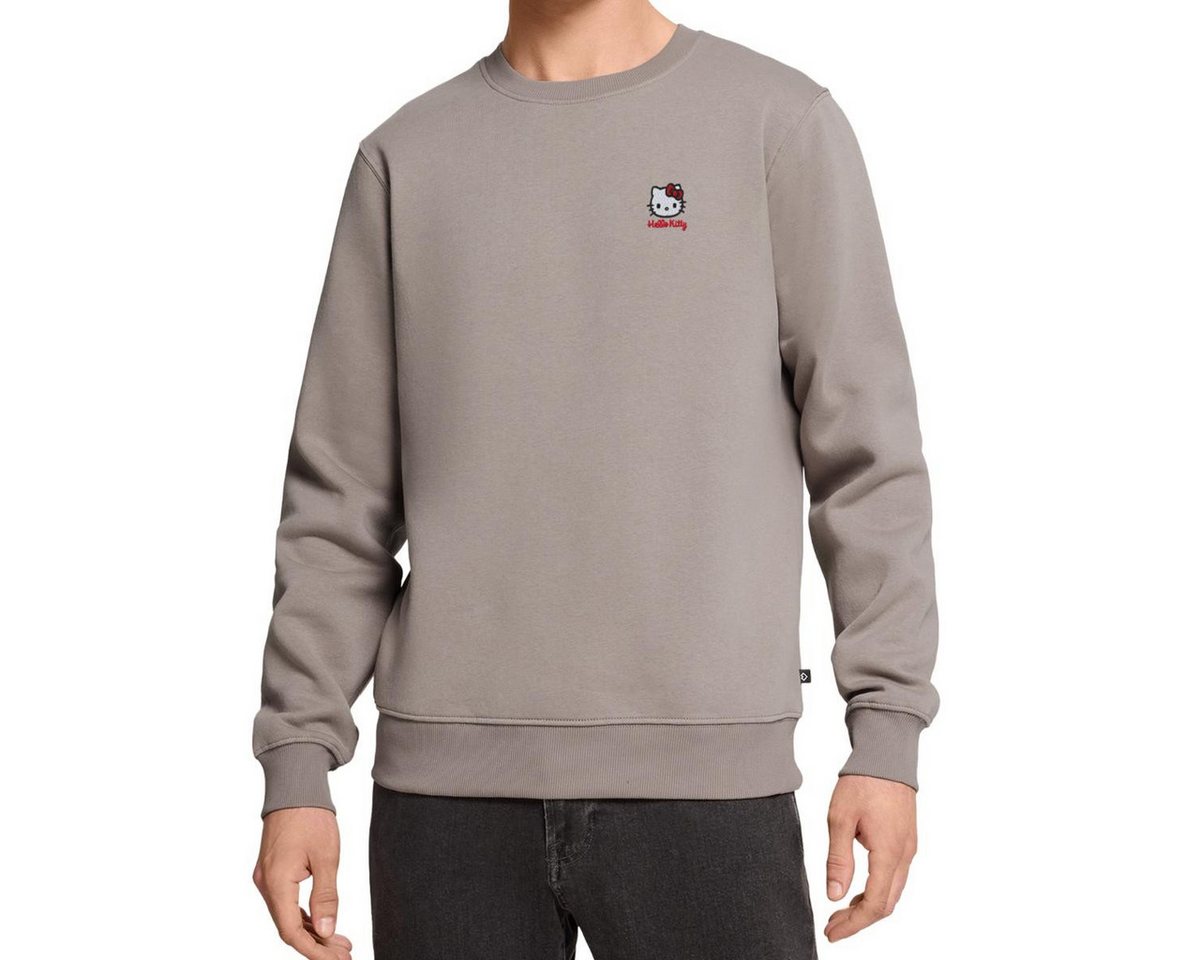 Spreadshirt Sweatshirt Hello Kitty Stick Portrait Herren Premium Pullover (1-tlg) von Spreadshirt