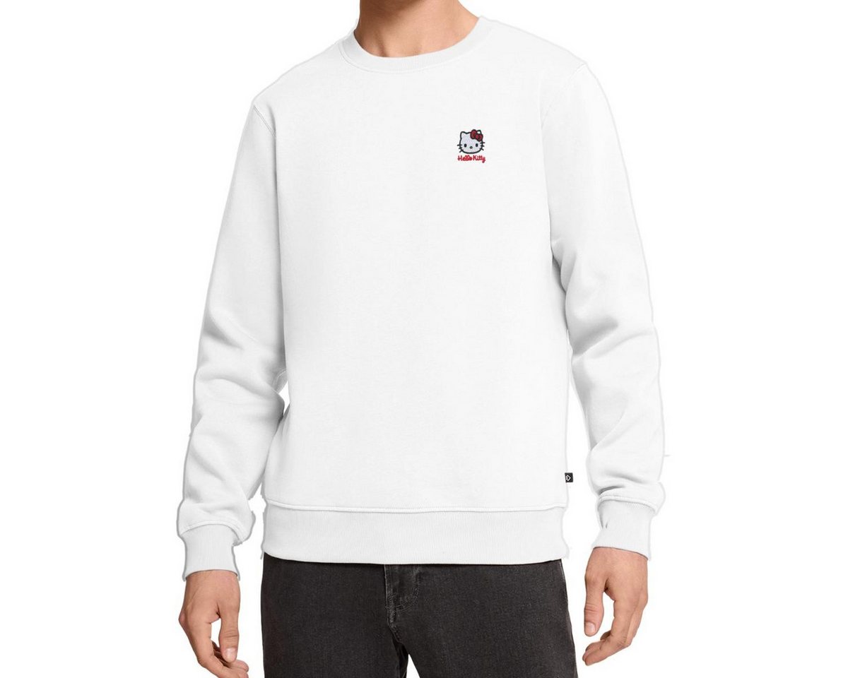 Spreadshirt Sweatshirt Hello Kitty Stick Portrait Herren Premium Pullover (1-tlg) von Spreadshirt