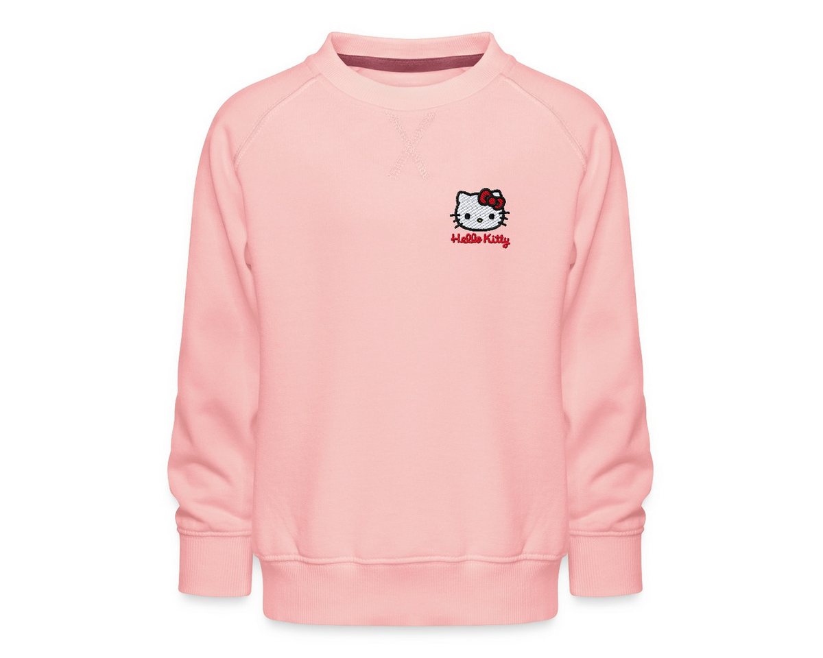Spreadshirt Sweatshirt Hello Kitty Stick Portrait Kinder Premium Pullover (1-tlg) von Spreadshirt