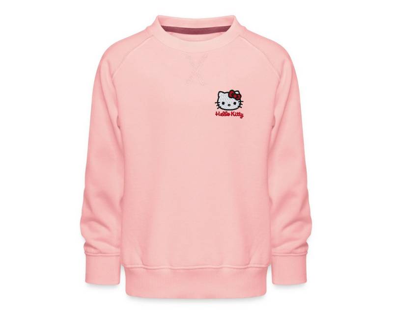 Spreadshirt Sweatshirt Hello Kitty Stick Portrait Kinder Premium Pullover (1-tlg) von Spreadshirt
