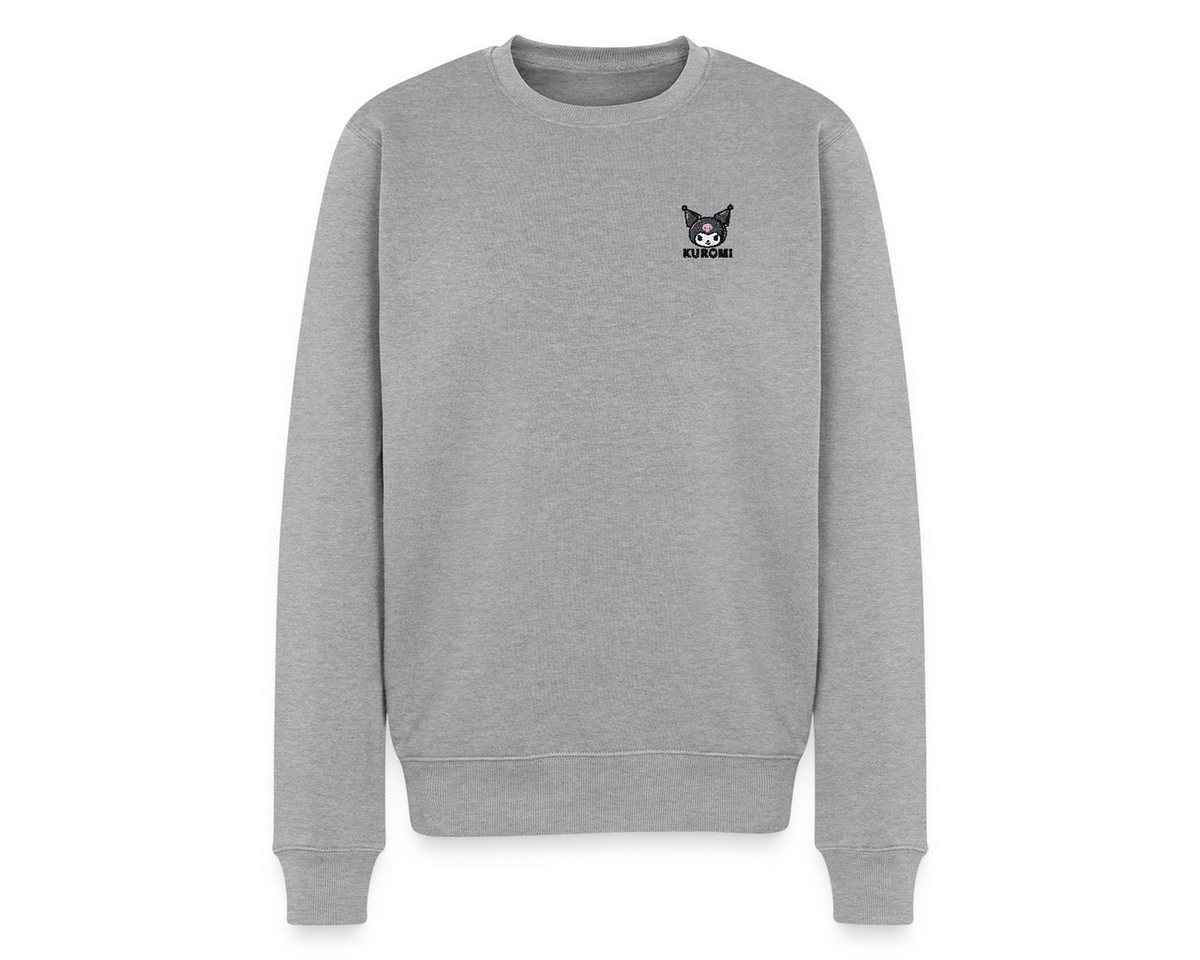 Spreadshirt Sweatshirt Kuromi Stick Portrait Herren Premium Pullover (1-tlg) von Spreadshirt