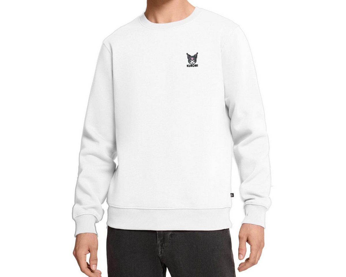 Spreadshirt Sweatshirt Kuromi Stick Portrait Herren Premium Pullover (1-tlg) von Spreadshirt