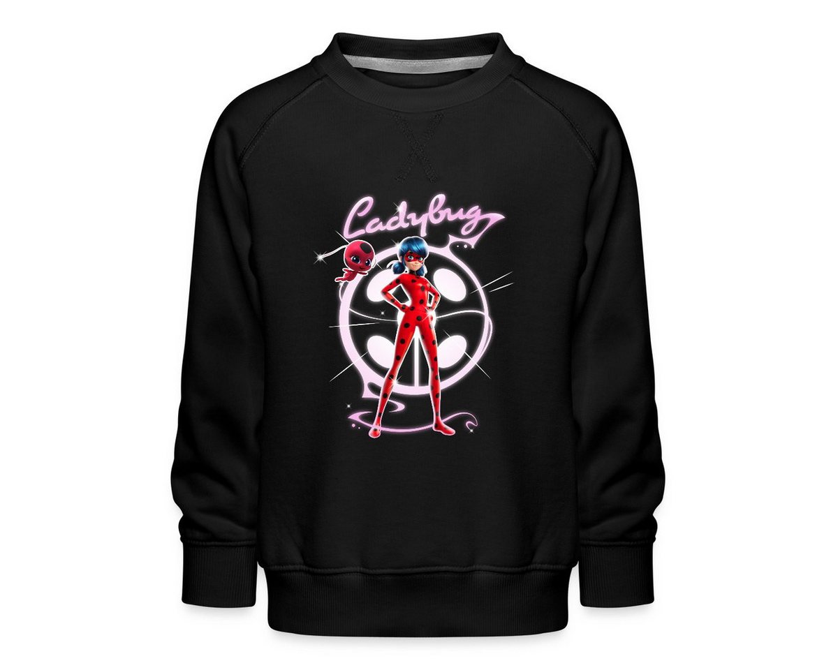 Spreadshirt Sweatshirt Miraculous Ladybug Mit Tikki Kinder Premium Pullover (1-tlg) von Spreadshirt