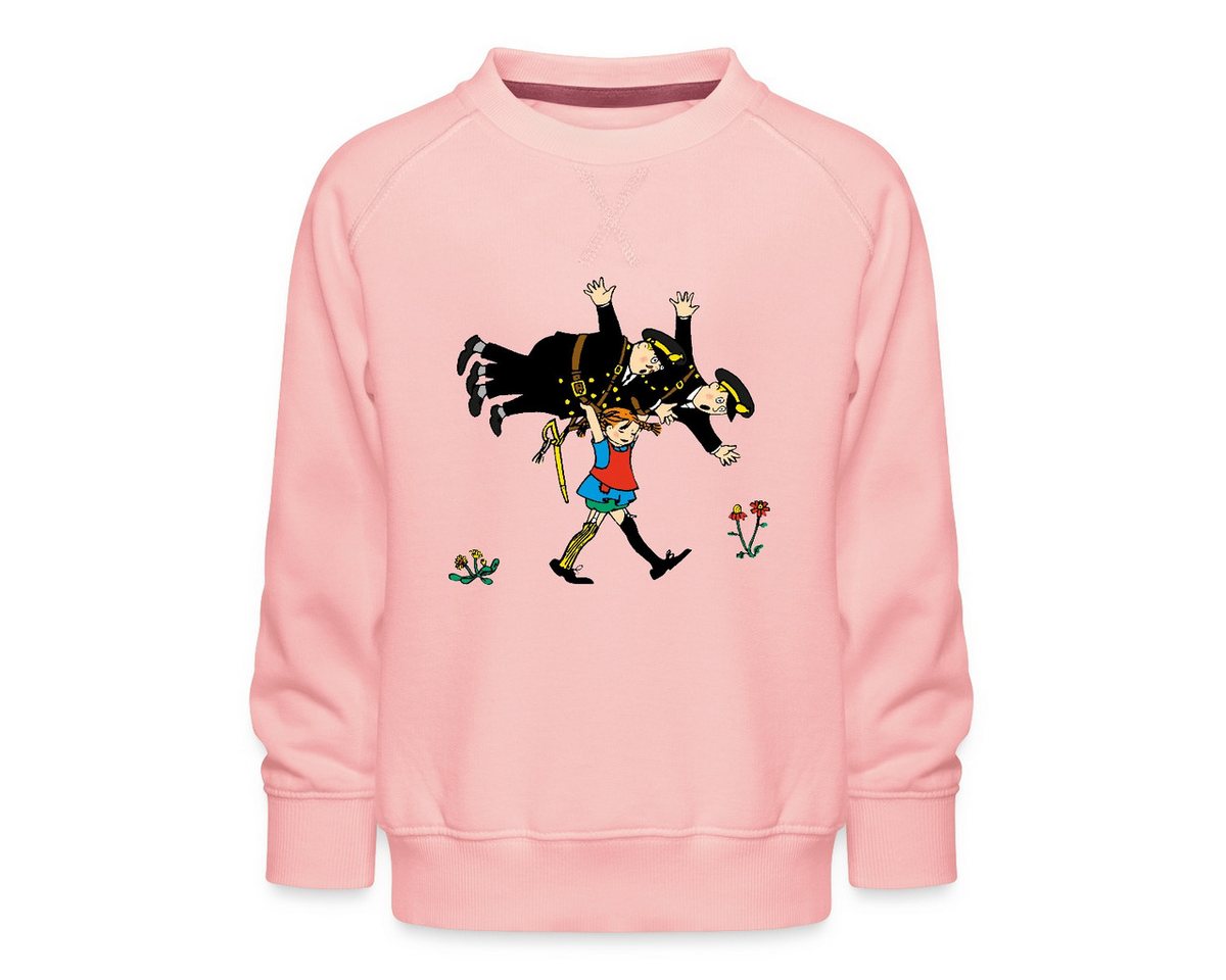 Spreadshirt Sweatshirt Pippi Langstrumpf Pippi Und Die Polizei Kinder Premium Pullover (1-tlg) von Spreadshirt