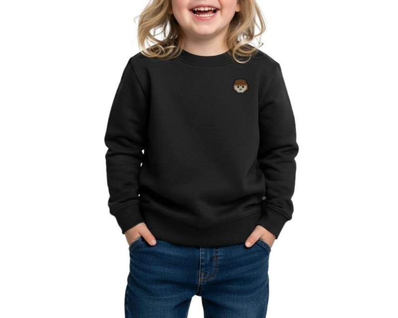 Spreadshirt Sweatshirt Playmobil Figur Porträt Stick REGULAR FIT Kinder/Teenager Premium Bio (1-tlg) von Spreadshirt