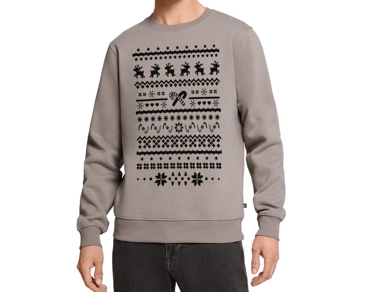 Spreadshirt Sweatshirt Ugly Christmas Sweater Retro Lustig Weihnachten Herren Premium Pullove (1-tlg) von Spreadshirt