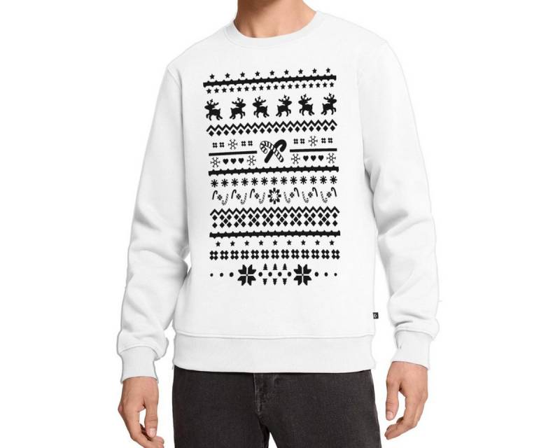 Spreadshirt Sweatshirt Ugly Christmas Sweater Retro Lustig Weihnachten Herren Premium Pullove (1-tlg) von Spreadshirt