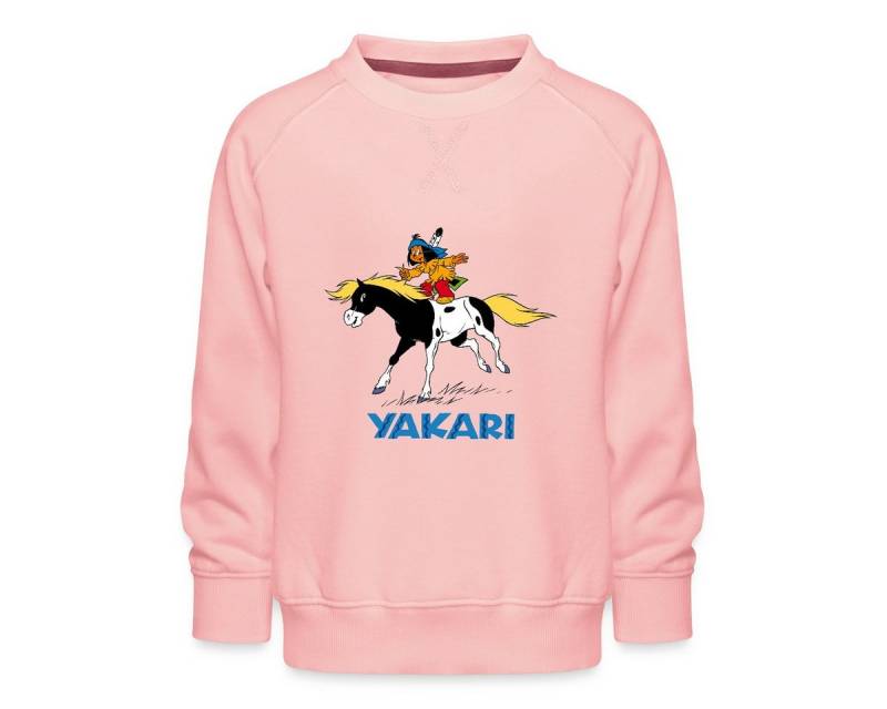 Spreadshirt Sweatshirt Yakari Auf kleiner Donner Kinder Premium Pullover (1-tlg) von Spreadshirt
