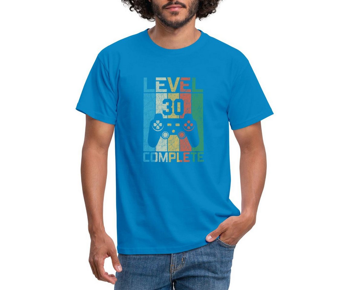 Spreadshirt T-Shirt 30. Geburtstag Level 30 Complete Männer T-Shirt (1-tlg) von Spreadshirt