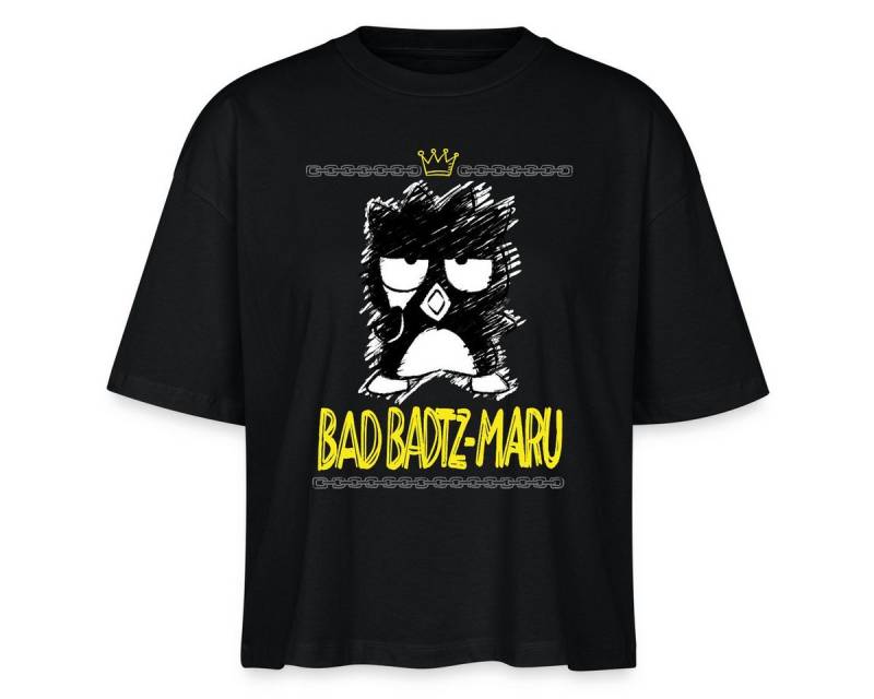 Spreadshirt T-Shirt Bad Badtz Maru Skizzen Stil Frauen Boxy T-Shirt (1-tlg) von Spreadshirt