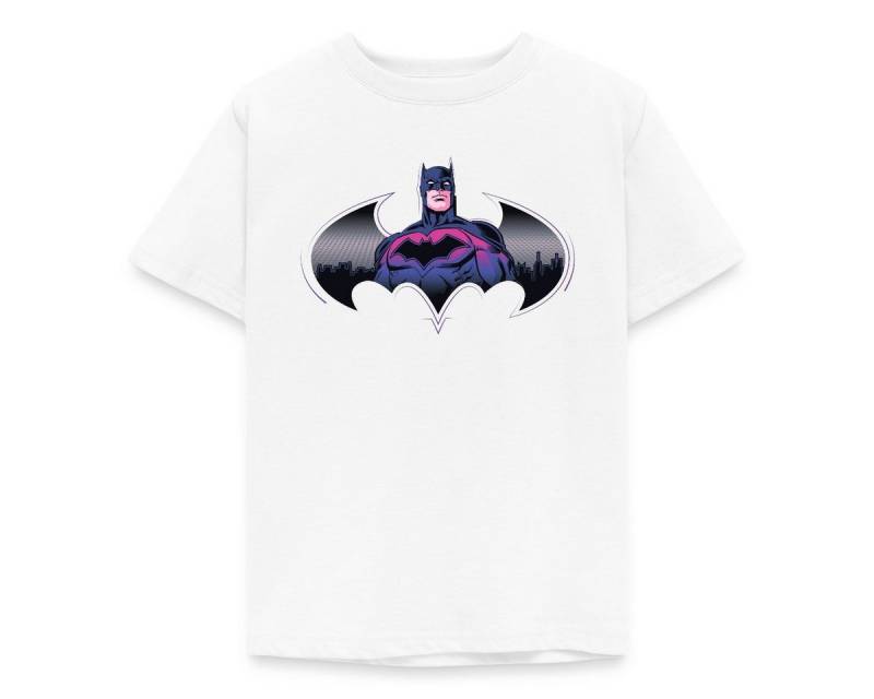 Spreadshirt T-Shirt Batman Cooles Design Mit Logo Und Pinkem Kostüm Kinder T-Shirt (1-tlg) von Spreadshirt