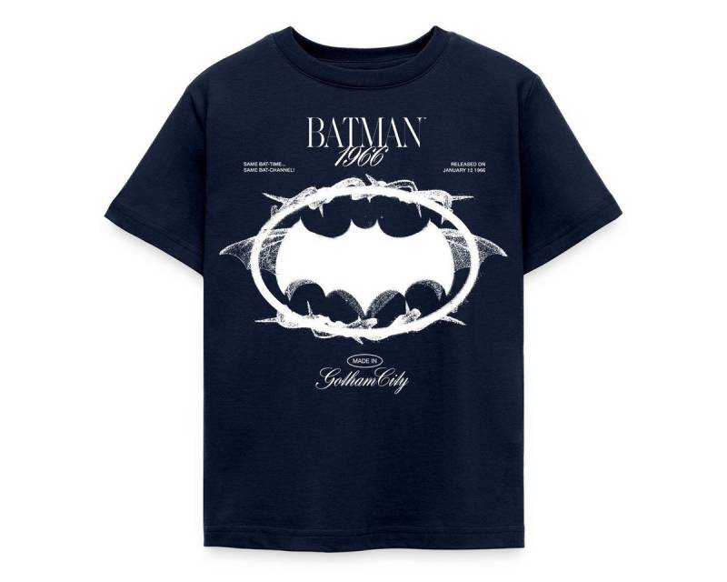 Spreadshirt T-Shirt Batman Logo 1966 Made In Gotham City Kinder T-Shirt (1-tlg) von Spreadshirt