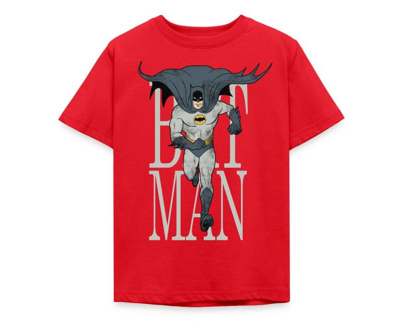 Spreadshirt T-Shirt Batman Rennt Durch Die Nacht Kinder T-Shirt (1-tlg) von Spreadshirt