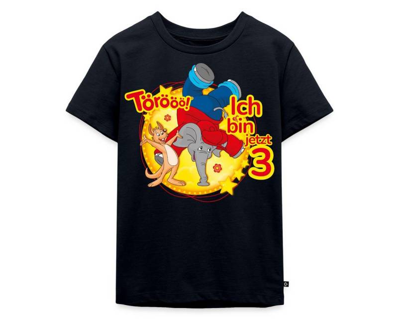 Spreadshirt T-Shirt Benjamin Blümchen Ich Bin Jetzt 3 Kinder Premium T-Shirt (1-tlg) von Spreadshirt