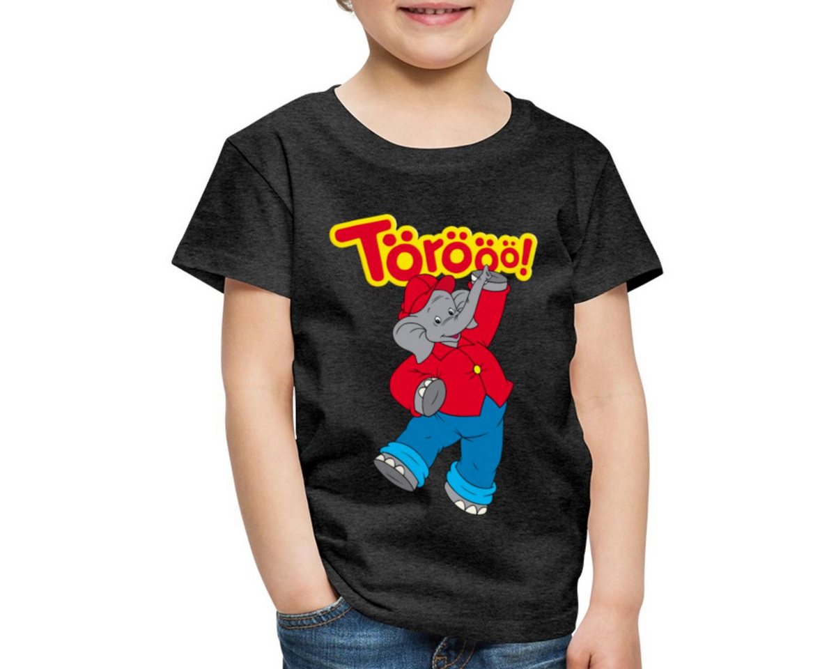 Spreadshirt T-Shirt Benjamin Blümchen Tanzend Törööö Kinder Premium T-Shirt (1-tlg) von Spreadshirt