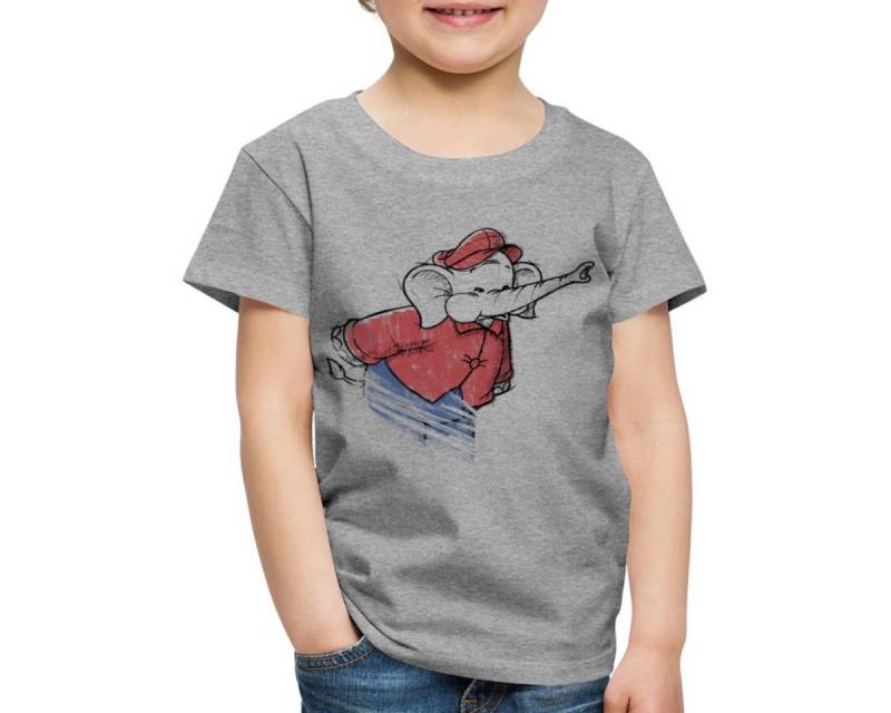 Spreadshirt T-Shirt Benjamin Blümchen Trötet Töröö Zeichnung Kinder Premium T-Shirt (1-tlg) von Spreadshirt