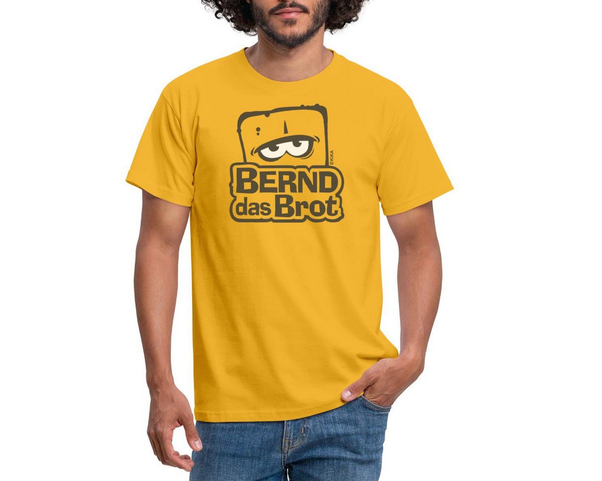 Spreadshirt T-Shirt Bernd Das Brot Logo Schwarz-Weiß Männer T-Shirt (1-tlg) von Spreadshirt