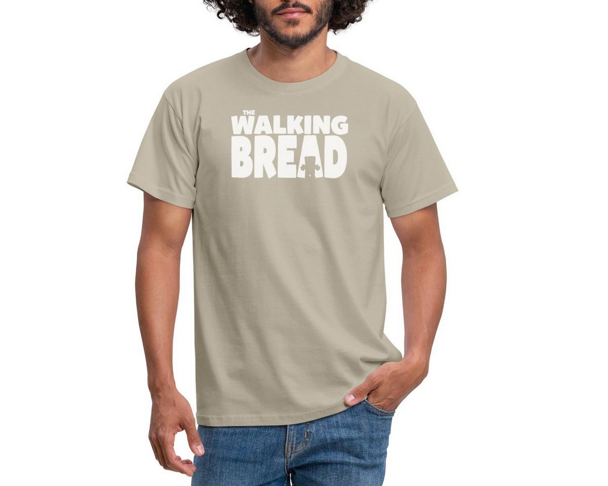 Spreadshirt T-Shirt Bernd Das Brot The Walking Bread In Weiß Männer T-Shirt (1-tlg) von Spreadshirt
