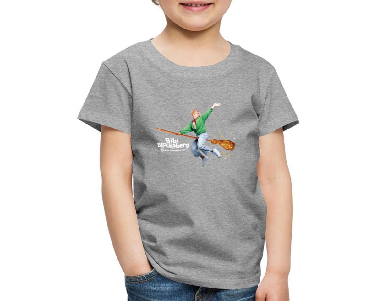 Spreadshirt T-Shirt Bibi Blocksberg Film Bibi Fliegt Auf Kartoffelbrei Kinder Premium T-Sh (1-tlg) von Spreadshirt