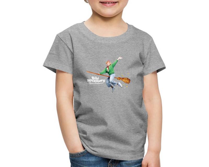Spreadshirt T-Shirt Bibi Blocksberg Film Bibi Fliegt Auf Kartoffelbrei Kinder Premium T-Sh (1-tlg) von Spreadshirt