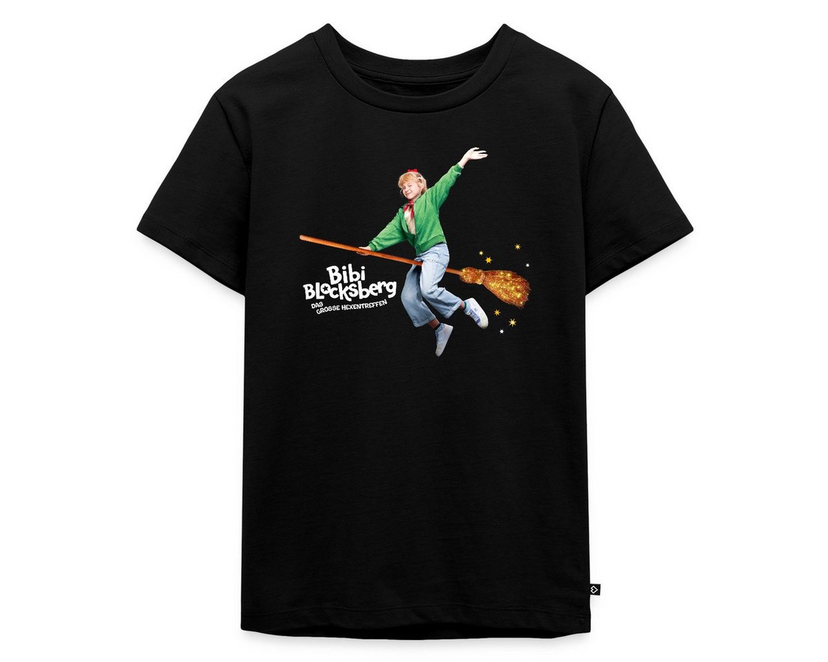 Spreadshirt T-Shirt Bibi Blocksberg Film Bibi Fliegt Auf Kartoffelbrei Kinder Premium T-Sh (1-tlg) von Spreadshirt