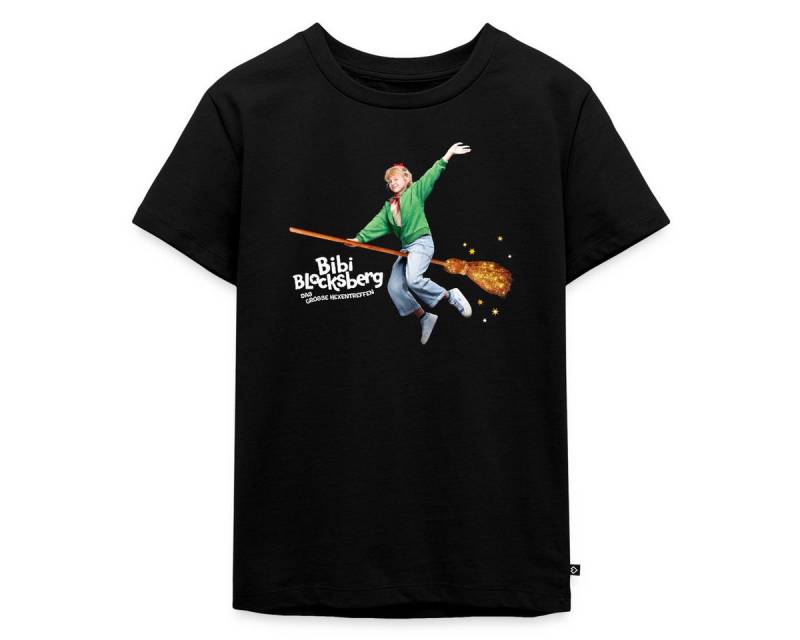 Spreadshirt T-Shirt Bibi Blocksberg Film Bibi Fliegt Auf Kartoffelbrei Kinder Premium T-Sh (1-tlg) von Spreadshirt