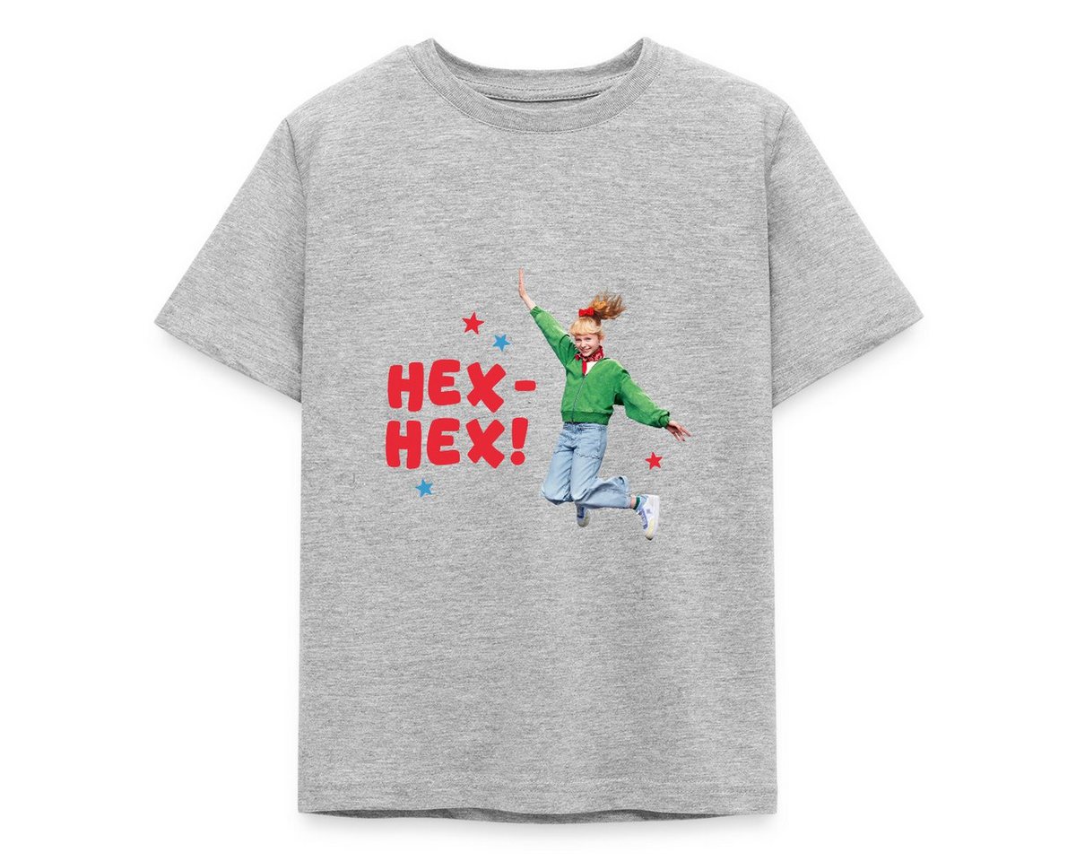 Spreadshirt T-Shirt Bibi Blocksberg Film Bibi Springt Mit Hex Hex! Kinder T-Shirt (1-tlg) von Spreadshirt