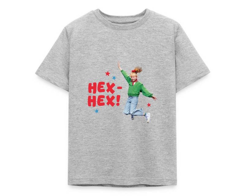Spreadshirt T-Shirt Bibi Blocksberg Film Bibi Springt Mit Hex Hex! Kinder T-Shirt (1-tlg) von Spreadshirt
