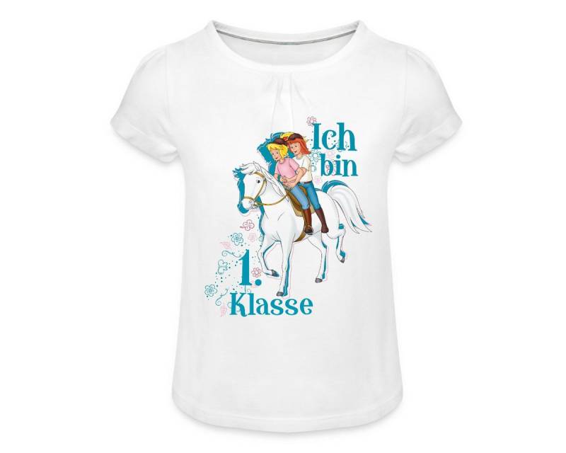 Spreadshirt T-Shirt Bibi und Tina Ich Bin 1. Klasse Mädchen T-Shirt Twist (1-tlg) von Spreadshirt